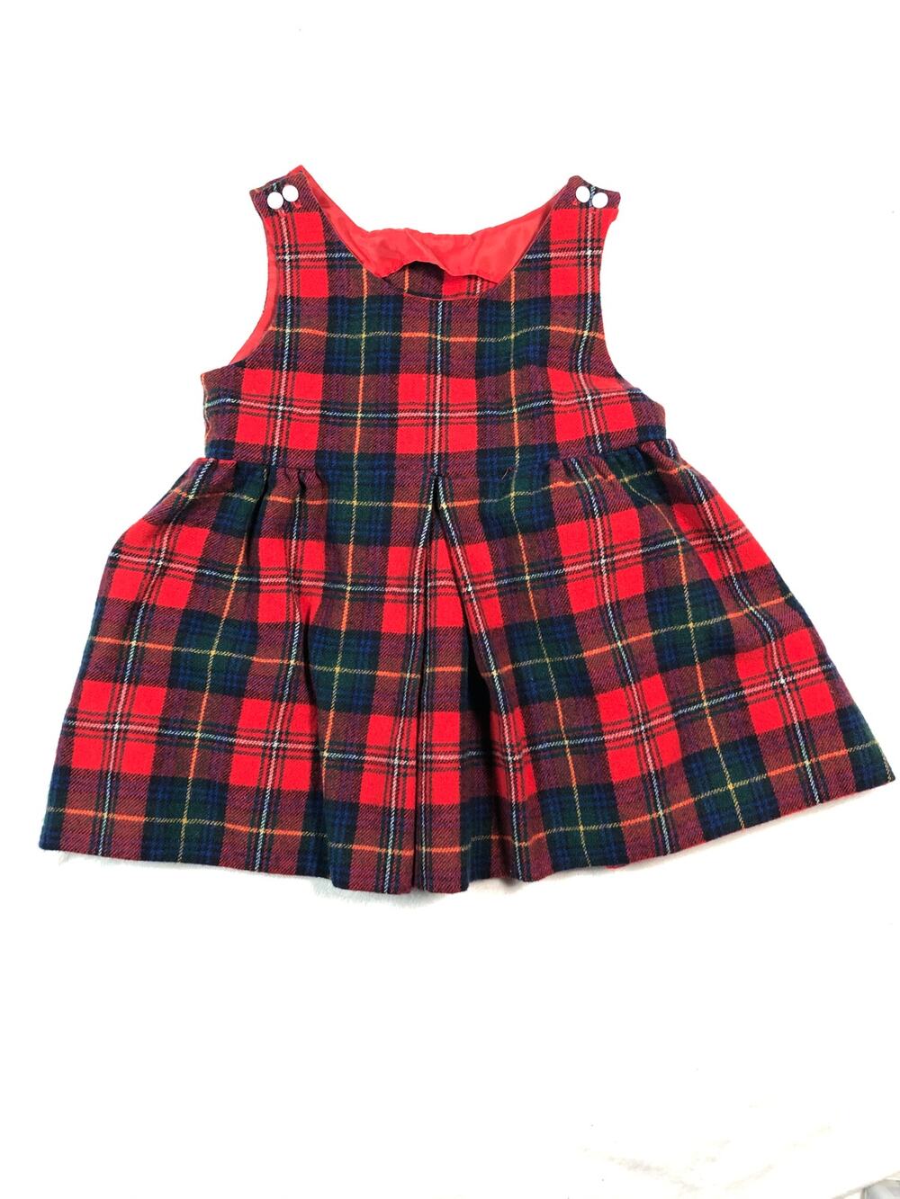 GIRLS PLAID DRESS SIZE 2/3